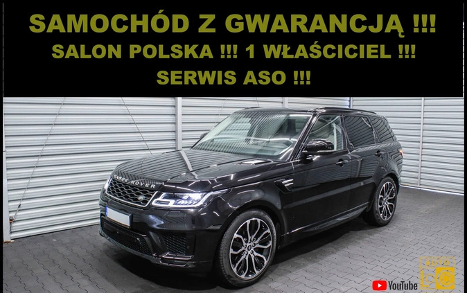 land rover range rover sport tolkmicko Land Rover Range Rover Sport cena 187777 przebieg: 72000, rok produkcji 2018 z Tolkmicko